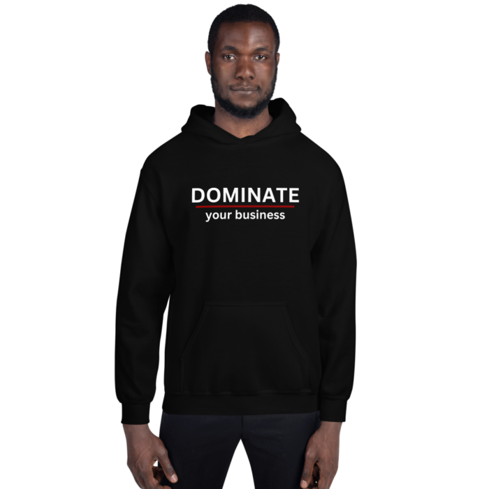 unisex-heavy-blend-hoodie-black -DOMINATE your business - door kicker seo